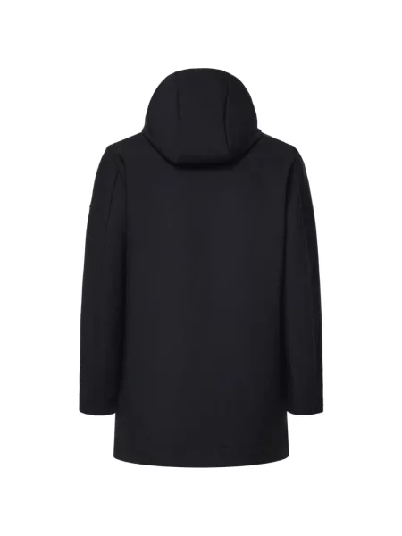 Palton Hèskimo cu glugă negru