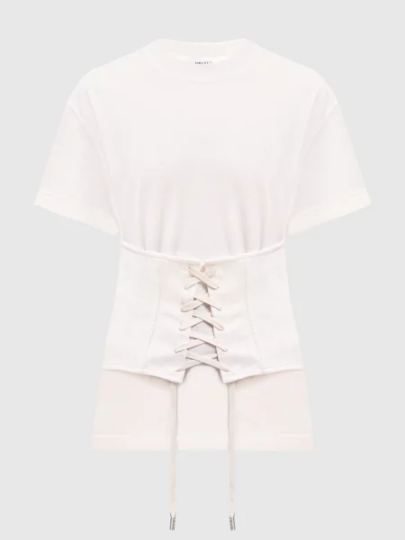 Футболка Alexander Mcqueen бежевая