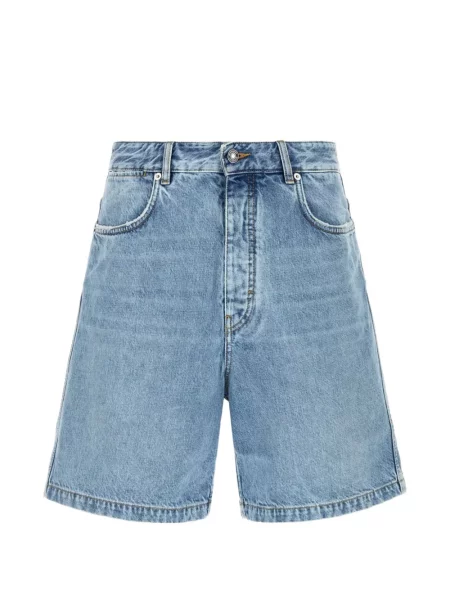 Pantaloni scurți din denim Givenchy albastru