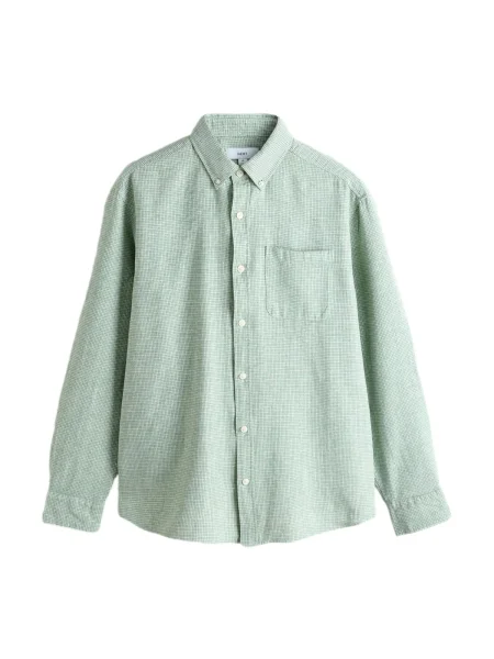 Next Košile zelená bílá