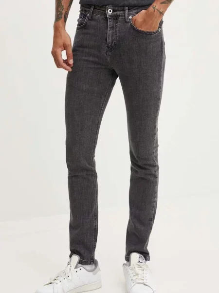 Karl Lagerfeld Jeans Blugi | Skinny fit gri