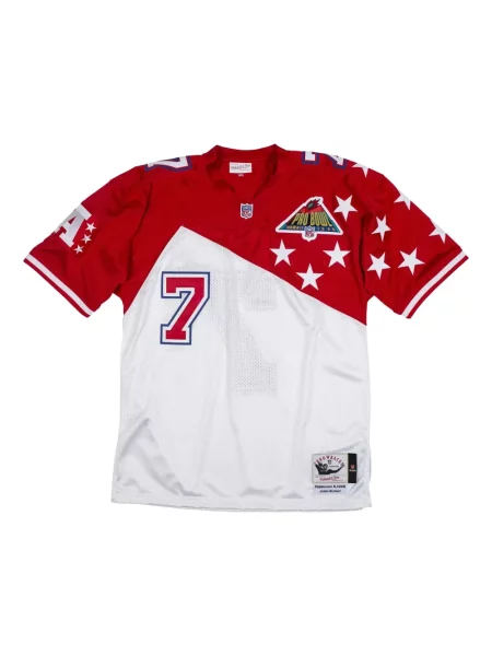 Cămașă Mitchell & Ness din jerseu alb
