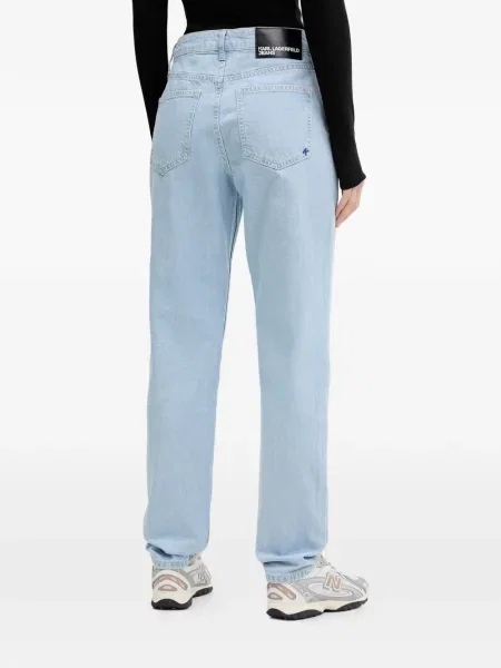 Traperice Karl Lagerfeld Jeans s autogramom plava