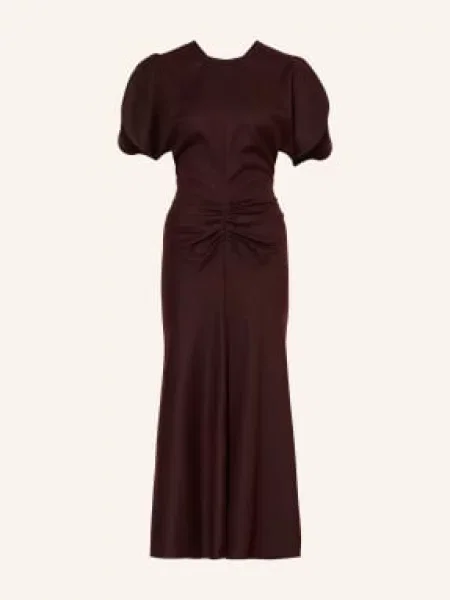 Victoria Beckham Sukienka Koktajlowa Bela rot fioletowa