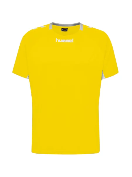 Koszulka sportowa z krótkim rękawem Hummel Core Team Jersey S/S żółta