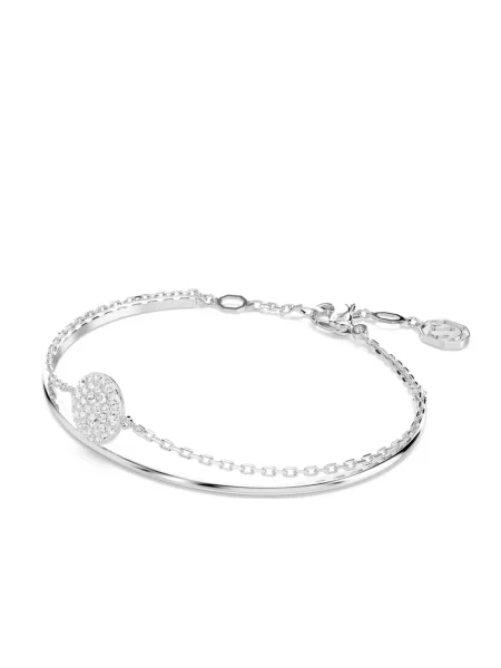 Bransoletka Swarovski biznesowa szara