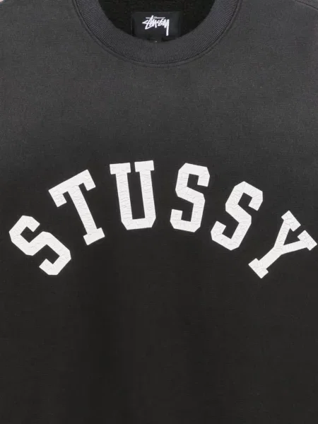 Hanorac Stüssy cu imagine negru