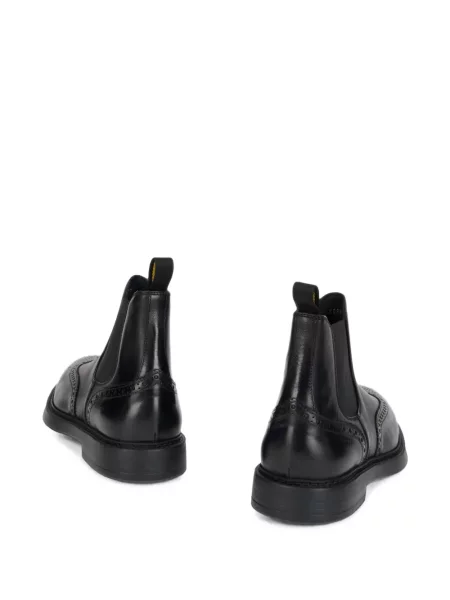 Botine chelsea Doucal's din piele negru