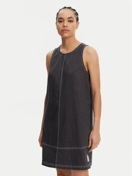 Adidas Ежедневна рокля Allover Print сив