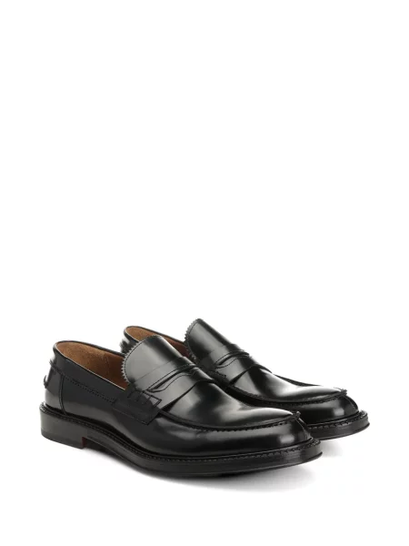 Pantofi loafer Corvari din piele negru