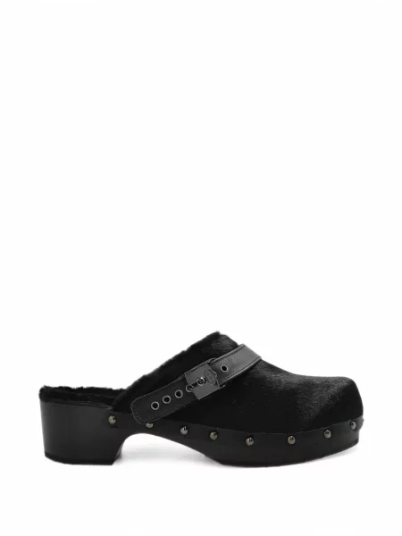Papuci tip mules Scholl din piele negru