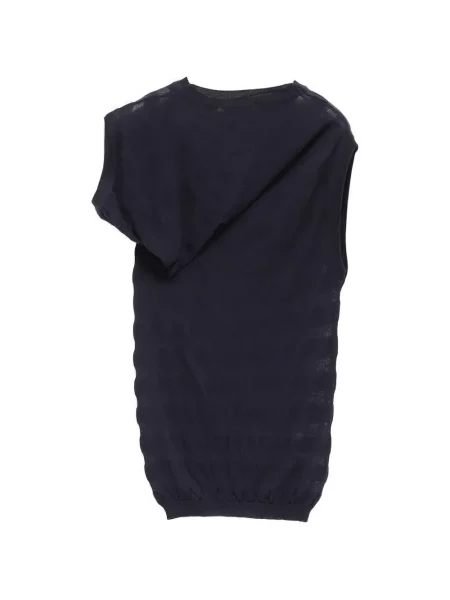 Tricou Paloma Wool de lână fără mâneci albastru