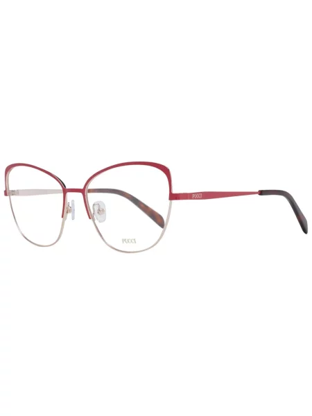 Okulary przeciwsłoneczne Emilio Pucci czerwone