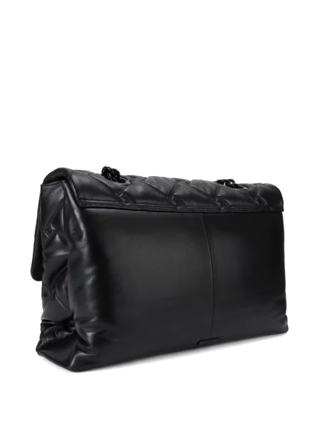 Prošívaná kabelka Kurt Geiger London černá