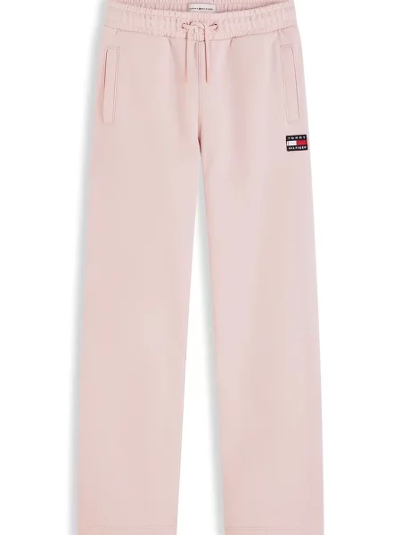 Tommy Hilfiger pantaloni de trening pentru copii din roz