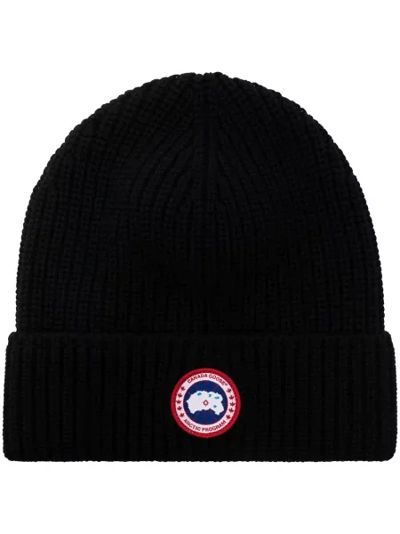 Căciulă Canada Goose tricotate negru