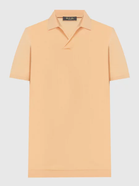 Поло Loro Piana оранжевое