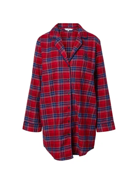 TOMMY HILFIGER Noční košilka námořnická modř červená