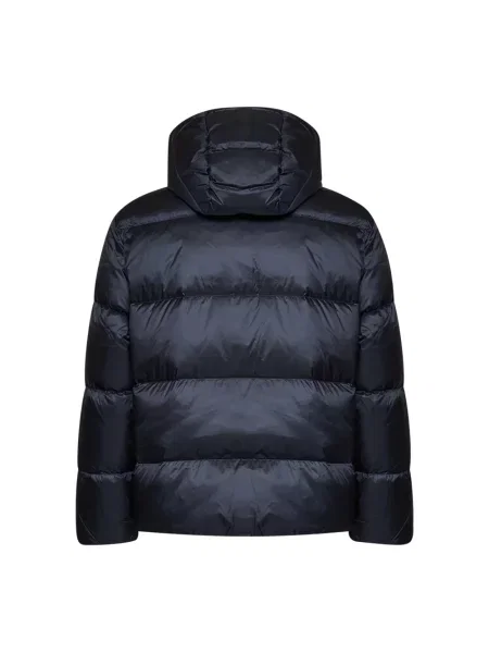 Kurtka puchowa z krytym zamkiem błyskawicznym i wpuszczanymi Polo Ralph Lauren niebieska