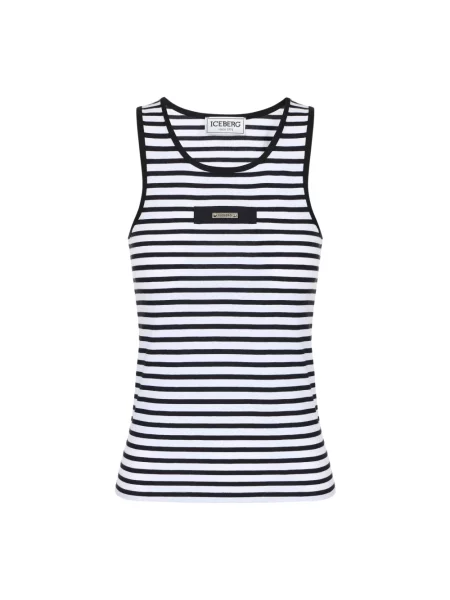 Top Iceberg z dżerseju czarny