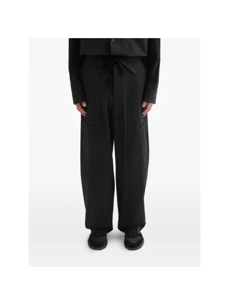 Spodnie Jil Sander czarne
