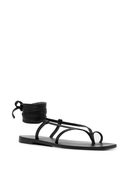 Sandale A.emery din piele plic negru