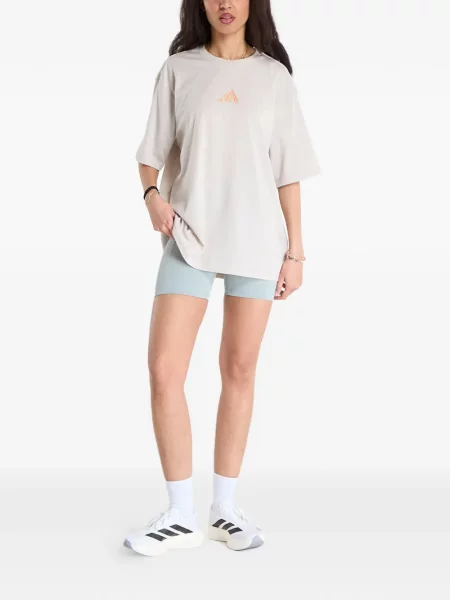 Csíkos kézitáska Adidas rózsaszín