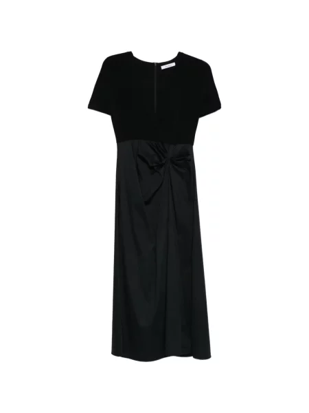 Rochie Max Mara de catifea de costum negru