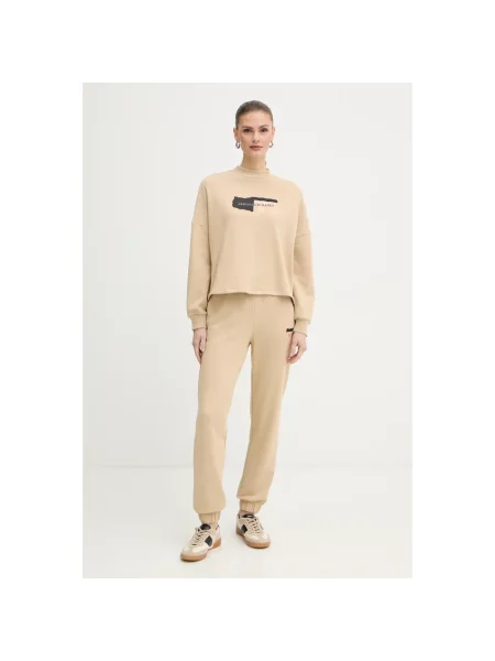 Bluza Armani Exchange beżowa