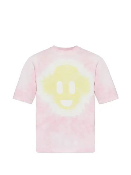 Тениска Casablanca с tie-dye ефект розово