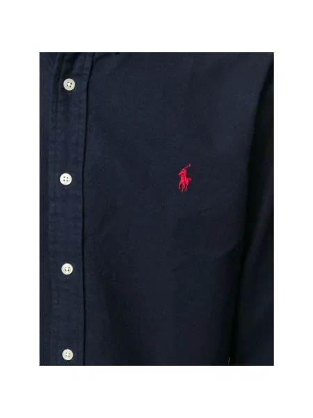 Koszula Polo Ralph Lauren z logo niebieska
