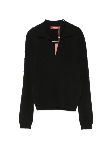 Tricou polo Max Mara negru