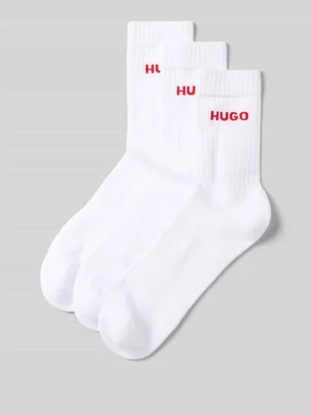 T-shirt z czystej bawełny Hugo biała