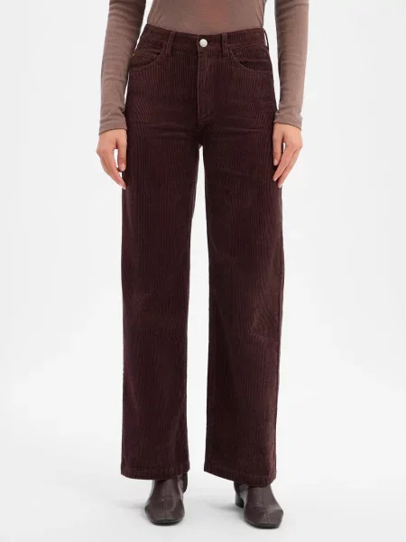 Marc O'Polo Denim spodnie z sztruksu Kobiety brązowy