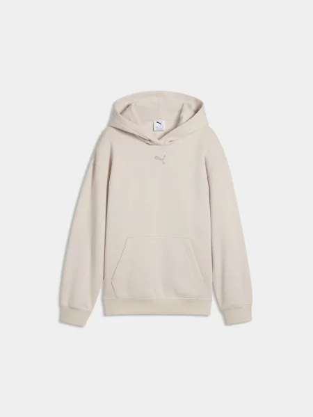 Детское худи Puma бежевое