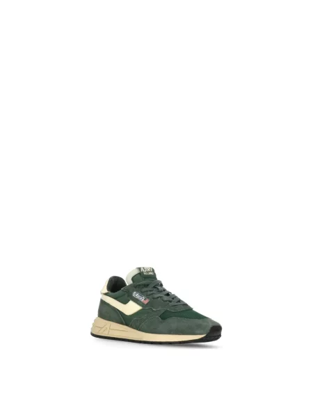 Sneakersy Autry zamszowe zielone