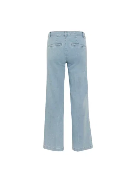 Jeansy dzwony My Essential Wardrobe dzwony niebieskie