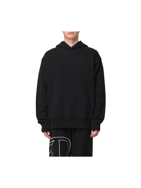 Bluza z kapturem Diesel z kapturem czarna