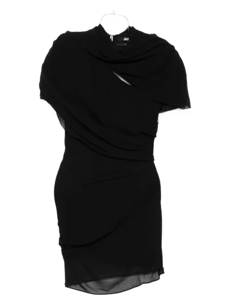 Rochie Jacquemus drapată negru