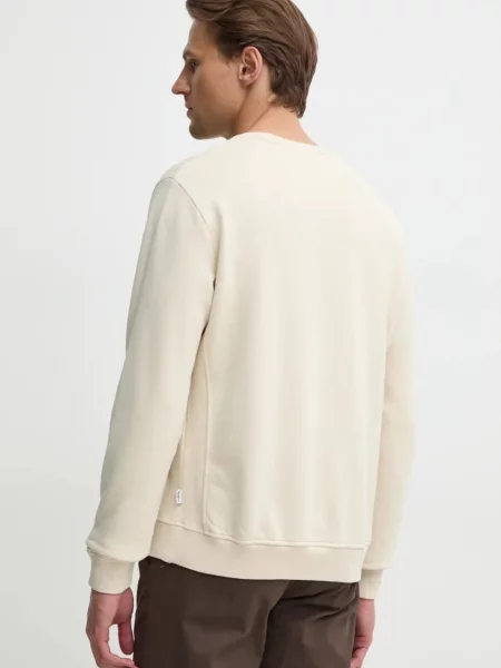Mikina Pepe Jeans ALDRIDGE CREW s potiskem béžová