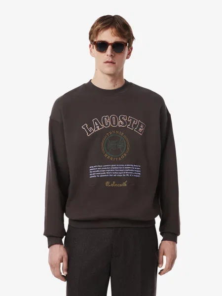 Світшот Lacoste коричневий