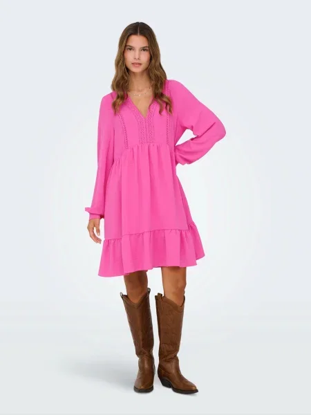 ONLY Rochie ONLHARVEY deschis roz