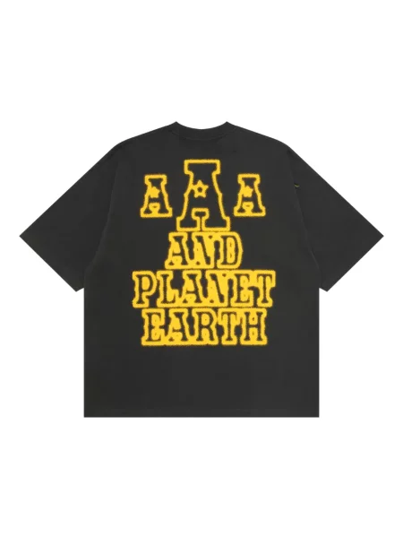 Tricou Aape By A Bathing Ape cu imagine negru