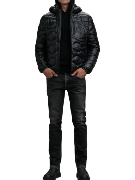 Geacă cu puf Blauer negru