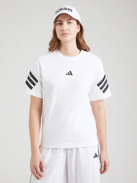 ADIDAS SPORTSWEAR Funkčné tričko FI čierna biela