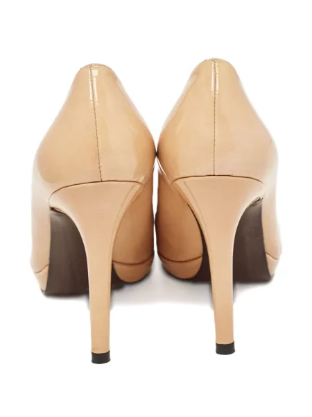 Кожени полуотворени обувки Stuart Weitzman
