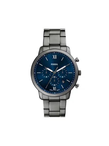FOSSIL Analogové hodinky Neutra ultramarínová modř / grafitová šedé