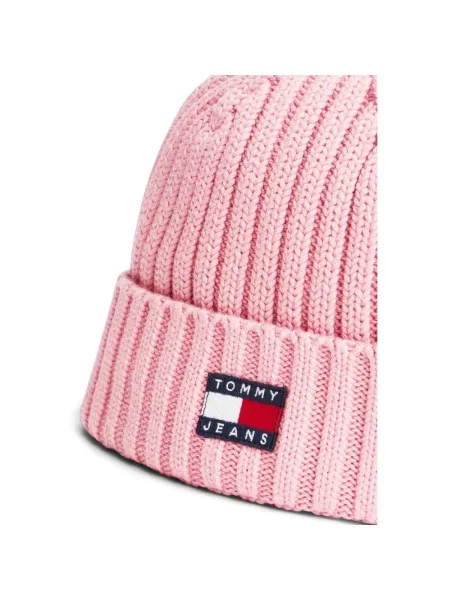 Tommy Jeans Căciulă HERITAGE albastru roșu cireș roz
