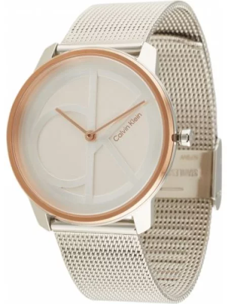 Calvin Klein Ceas analogic auriu / argintiu