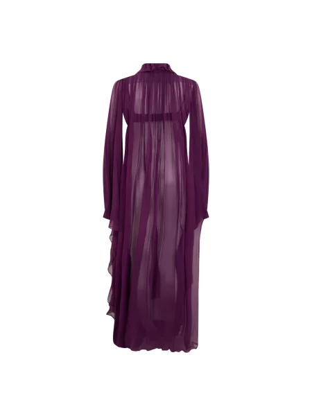 Sukienka Alberta Ferretti fioletowa